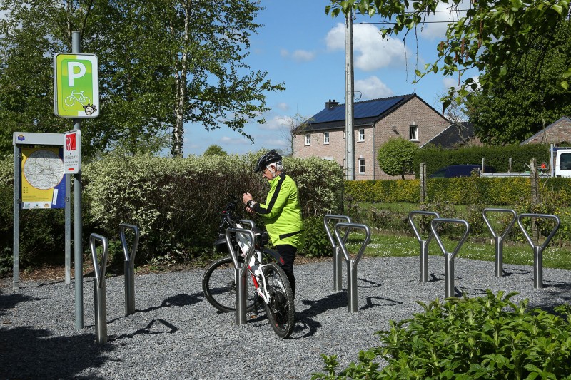 Aire de repos pour vélotouristes