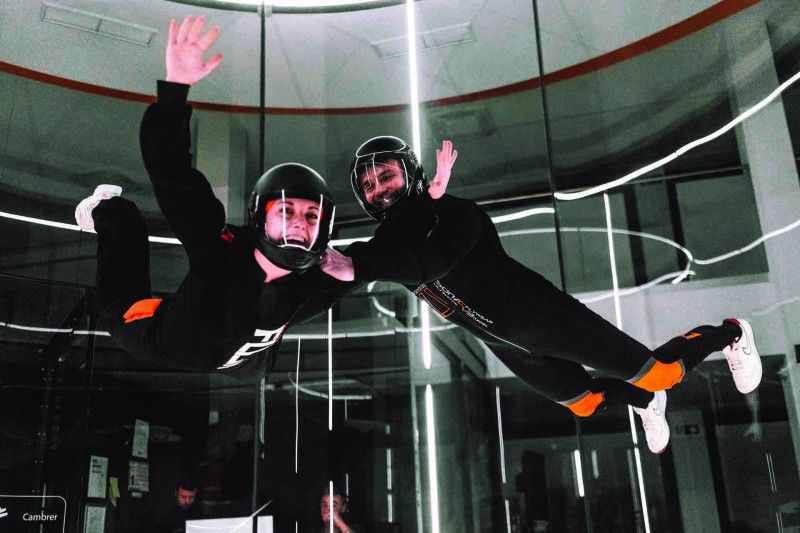 FLYIN Liège - Simulateur de chute libre - © VillaCrea FLYIN Liège - Simulateur de chute libre