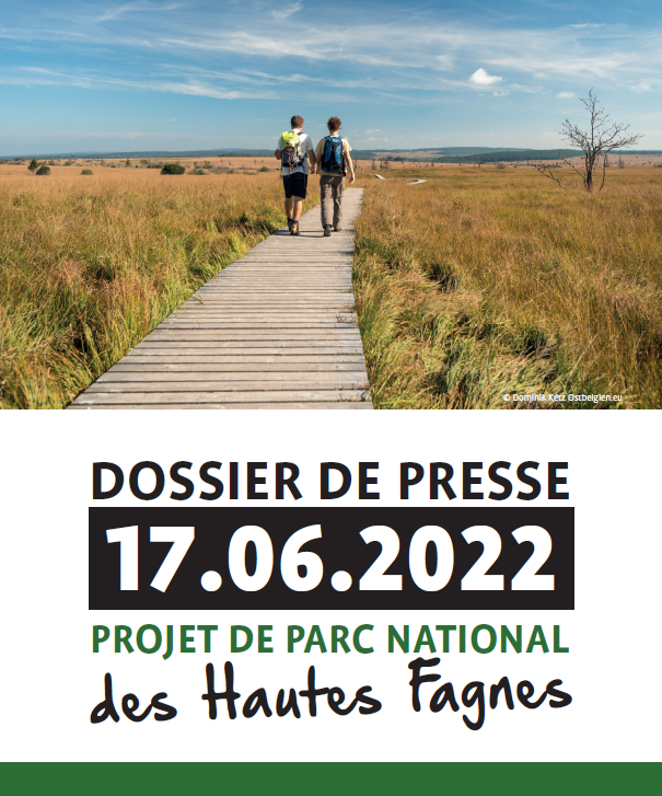 DOSSIER DE PRESSE - Projet de Parc national des Hautes Fagnes