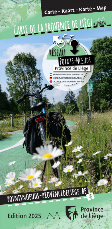 Nouvelle carte du réseau points-noeuds et balades à explorer