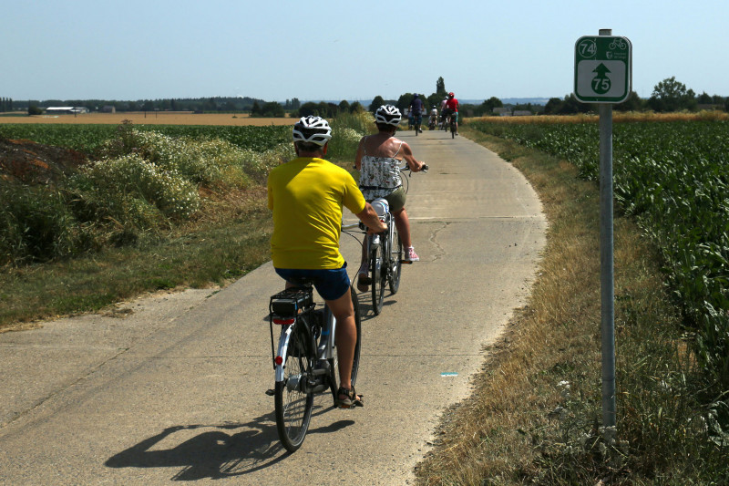 Réseau points-nœuds cyclable en province de Liège