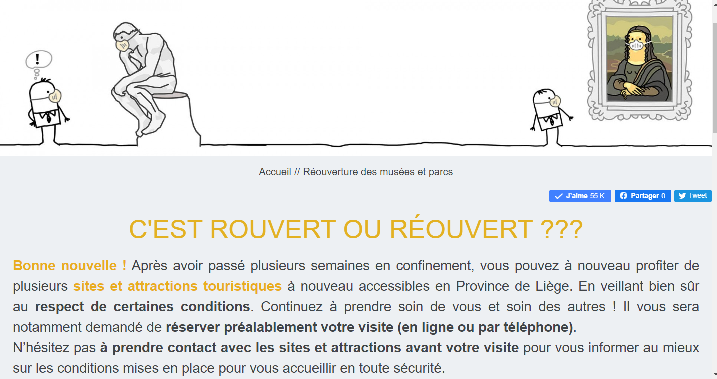 C’est rouvert ou réouvert ???