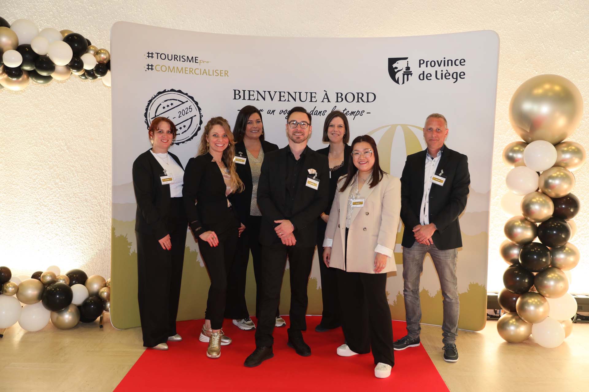 10 ans de #Commercialiser - Equipe commercialiser avec le Directeur de la FTPL