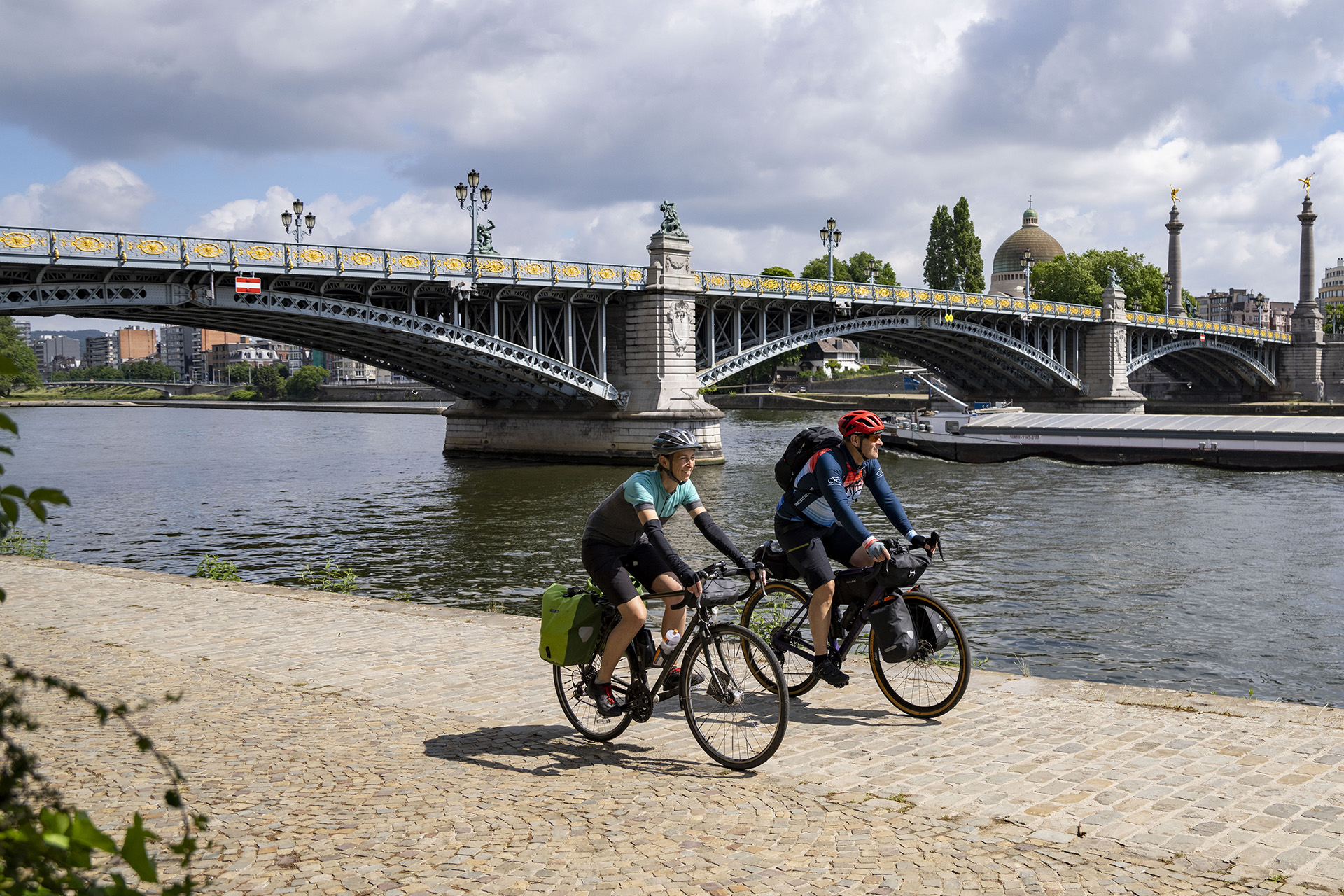 Belgian Annual EuroVelo Meeting - EuroVelo 3 & 19 - Pont de Fragnée à Liège - &copy; WBT-Henning Angerer