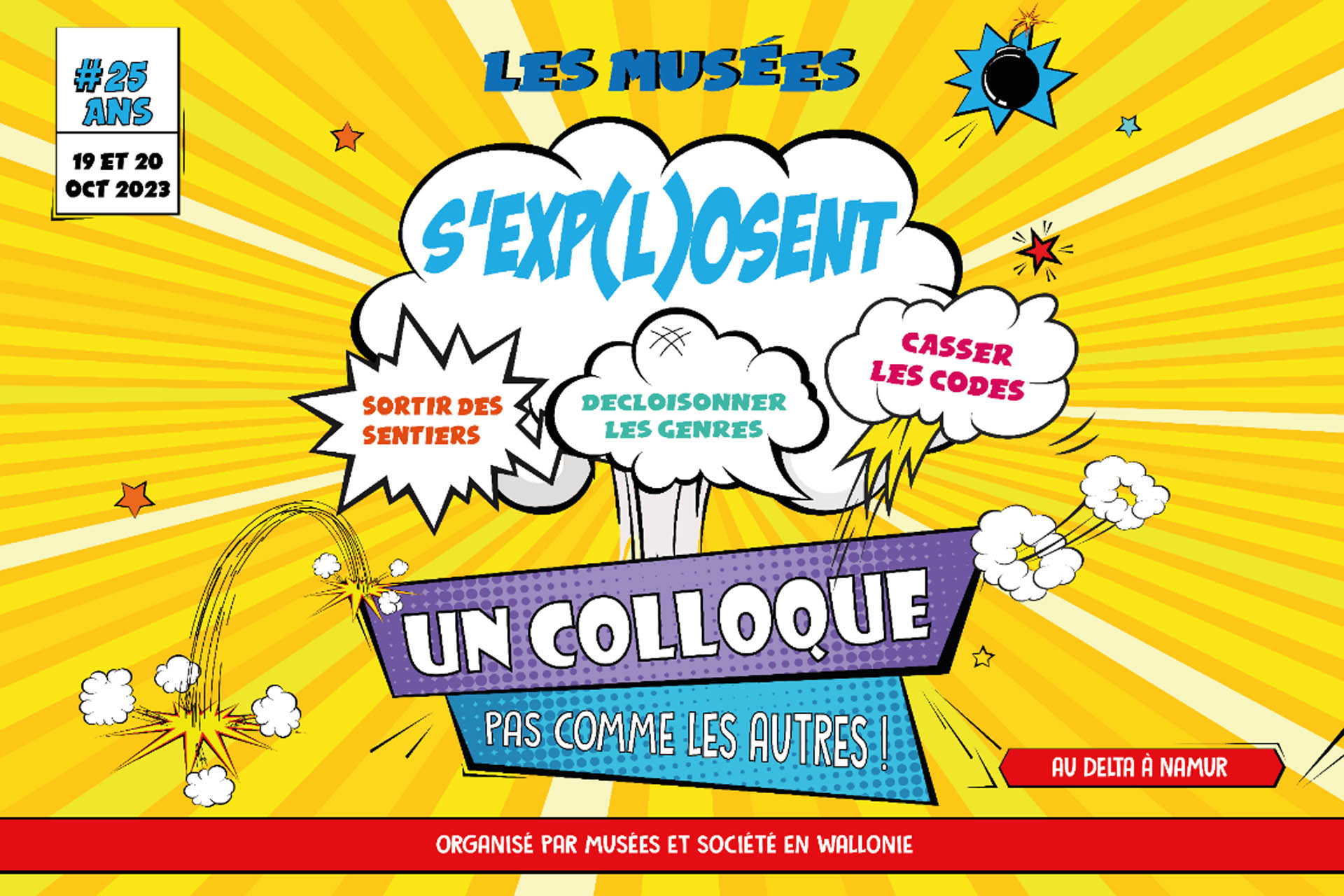 Colloque annuel de Musées et Société en Wallonie - © MSW