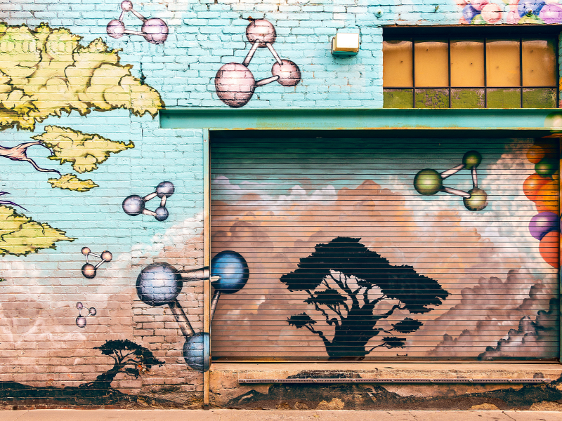 Interpréter les œuvres du Street Art dans la visite guidée - © Canva