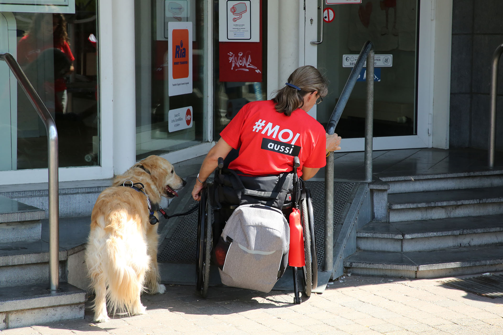 Jaccede Challenge Esneux 2023 - Accessibilité - Rampe d'accès