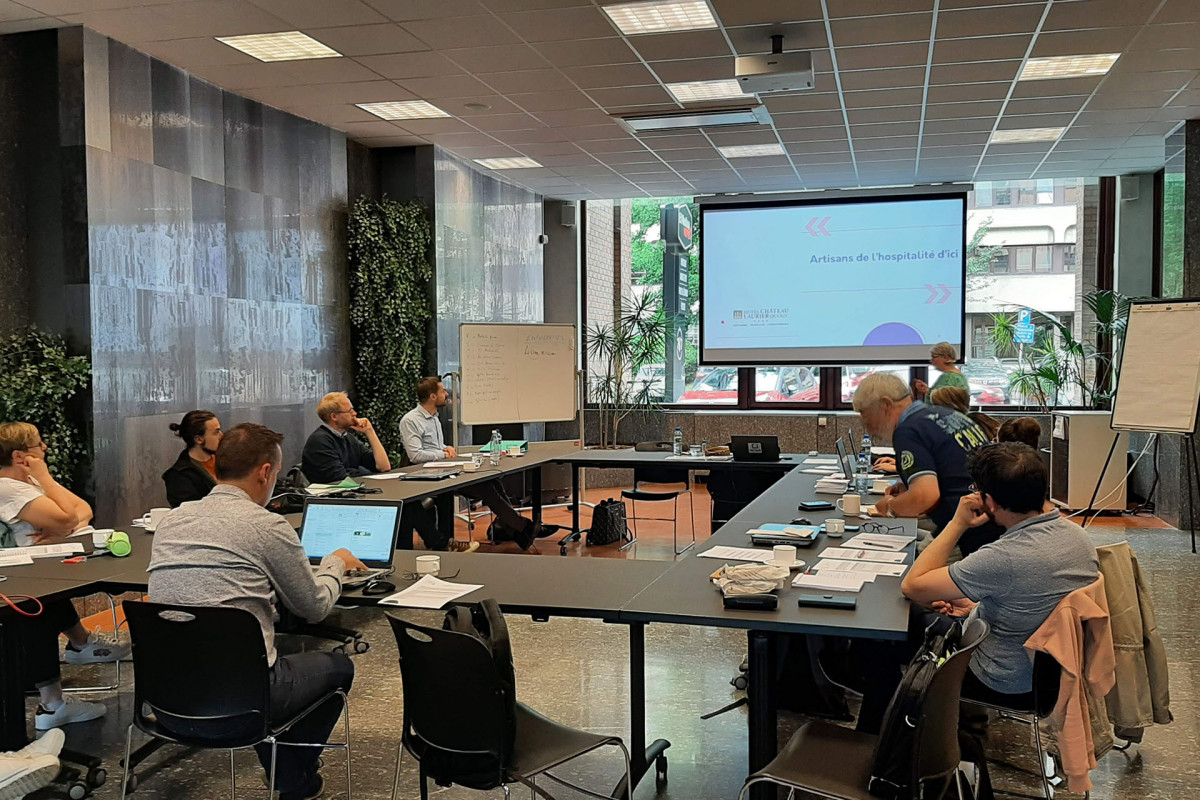 Atelier : 'Donner vie à son ADN d'entreprise' (Photo : Atelier Définir son ADN)