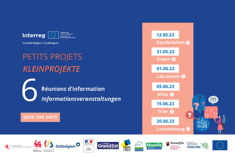 Projets belges – wallons – européens Interreg Grande Région