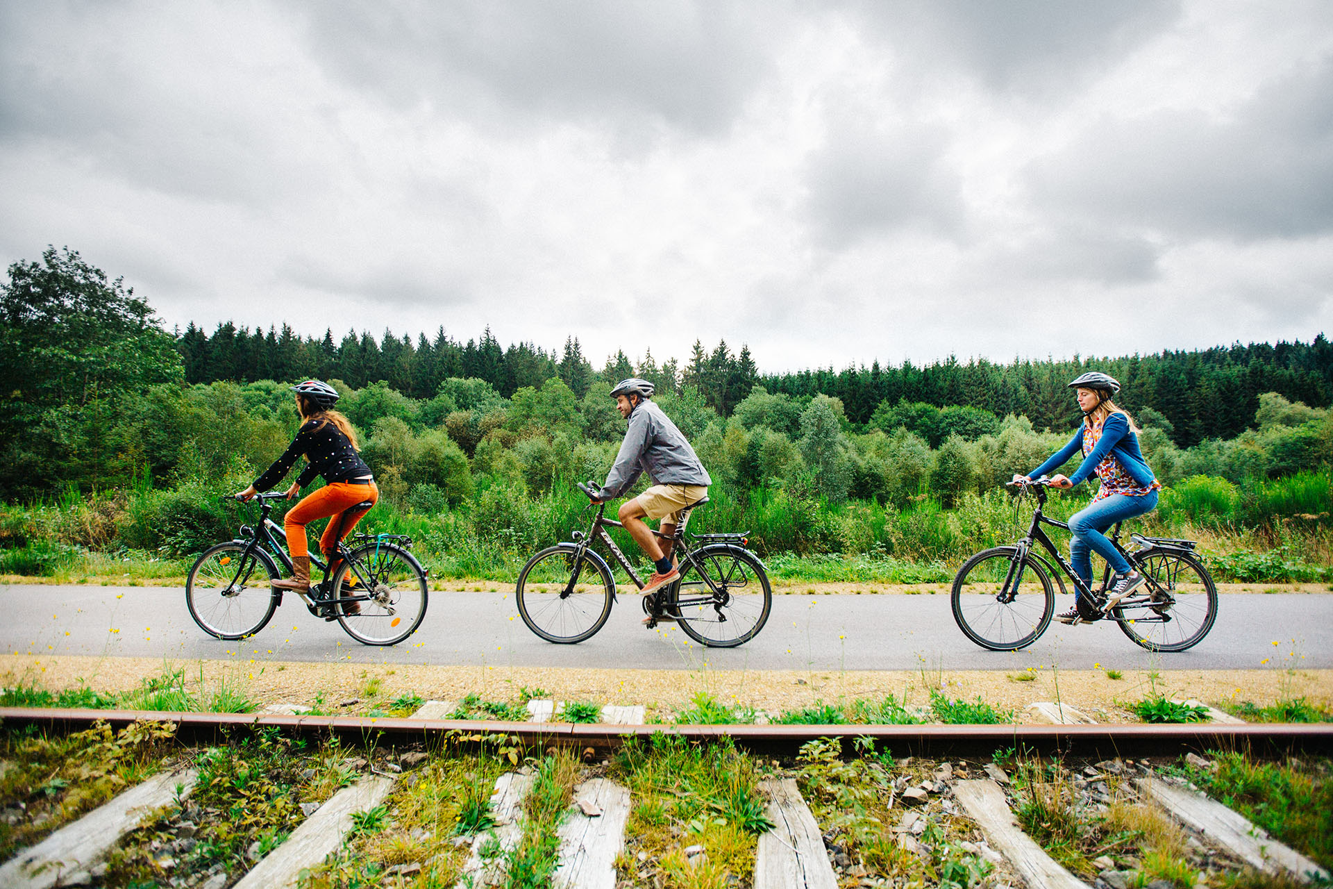 Webinaire Tourism on Bike - Édition 2025 (Photo : Vennbahn RAVeL Ligne 48 - Butgenbach) - © WBT-Denis Erroyaux